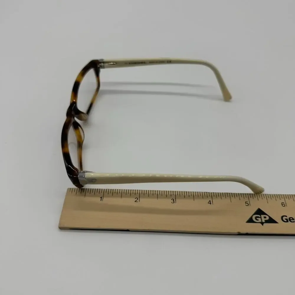 Diesel Eyeglasses 53-15-135 DV 0171 0Q8C Tortoise and Cream Frames Only